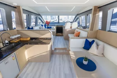 Sky Walker Ace 52 ft (16m) Power boat in Dubai Harbour for rent in Dubai 2