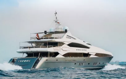 Sunseeker Encore 131 ft (40m) &agrave; louer &agrave; Duba&iuml;