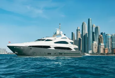 Sunseeker Encore 131 ft (40m) Power boat in Dubai Harbour for rent in Dubai