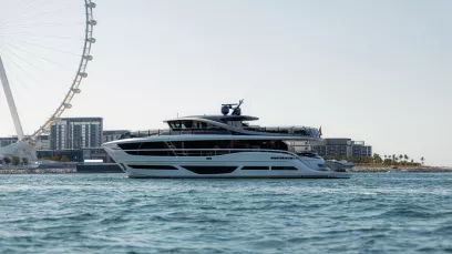 Princess 95X Super-flybridge 95 piede (29m) Barca a motore a Dubai Harbour in affitto a Dubai