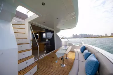Sky Walker Neo 52 ft (16m) Power boat in Dubai Harbour for rent in Dubai 3