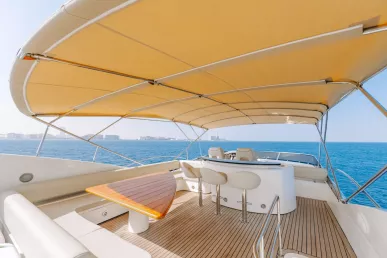 Sunseeker Why Not 82 ft (25m) Power boat in Dubai Harbour for rent in Dubai 1