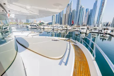 Sky Walker Fibo 62 ft (19m) Power boat in Dubai Harbour for rent in Dubai 4