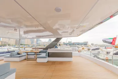 Sky Walker Infinity 60 ft (19m) Catamaran in Dubai Harbour for rent in Dubai 14