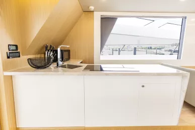 Sky Walker Infinity 60 ft (19m) Catamaran in Dubai Harbour for rent in Dubai 18