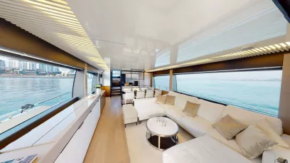 Ferretti 78 ft (24m) Power boat in Dubai Harbour for rent in Dubai 3