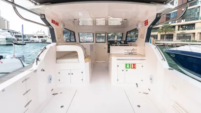 Motorboot Silver Craft Thunder 36 ft (11m) in Dubai Marina te huur in Dubai 4