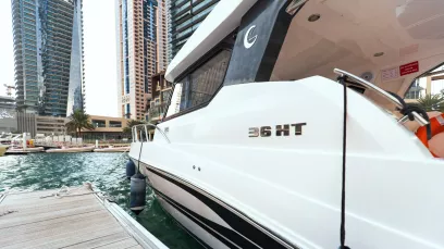 Motorboot Silver Craft Thunder 36 ft (11m) in Dubai Marina te huur in Dubai