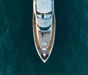 Nedship Khalili 110 ft (34m) Power boat in Dubai Harbour for rent in Dubai 2